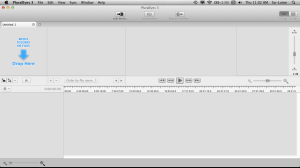 Initial main screen in PluralEyes 3.3